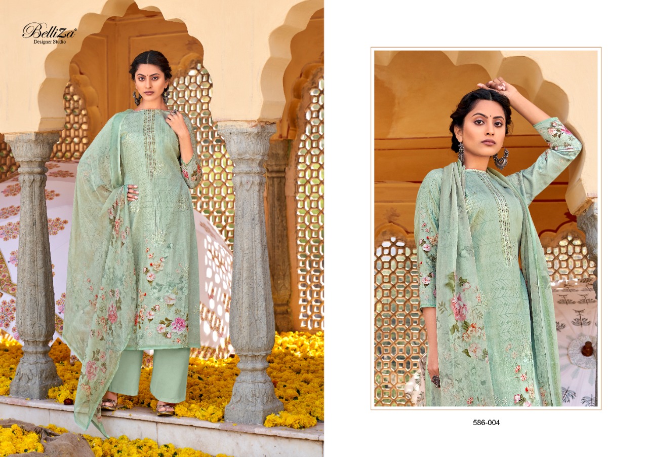 belliza designer studio harnaaz jam cotton exclusive print salwar suit catalog