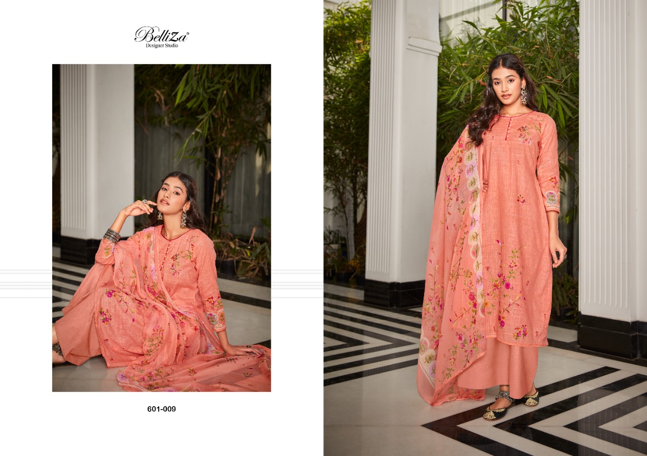 belliza designer studio namika cotton gorgeous look salwar suit catalog