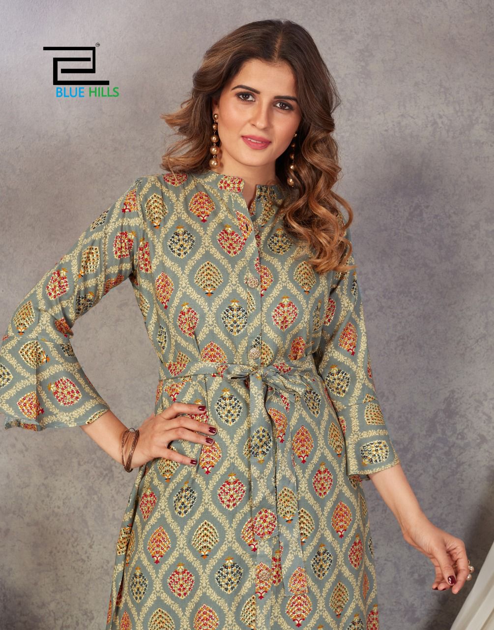 blue hills Belt vol 3 rayon new and modern style kurti catalog