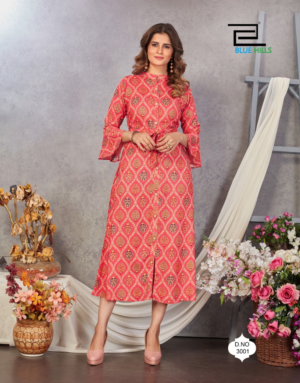 blue hills Belt vol 3 rayon new and modern style kurti catalog