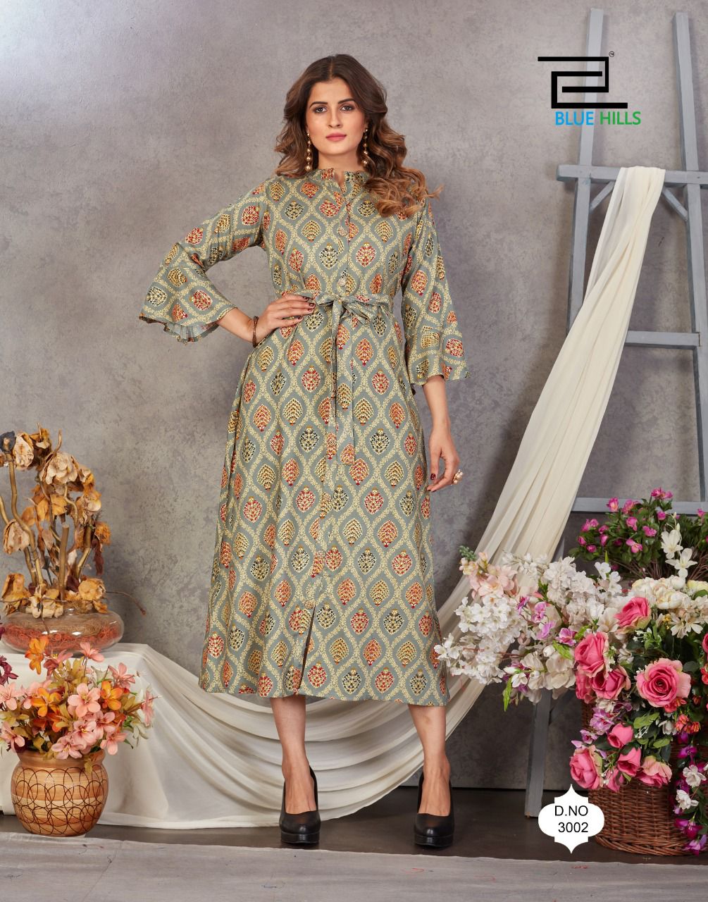 blue hills Belt vol 3 rayon new and modern style kurti catalog