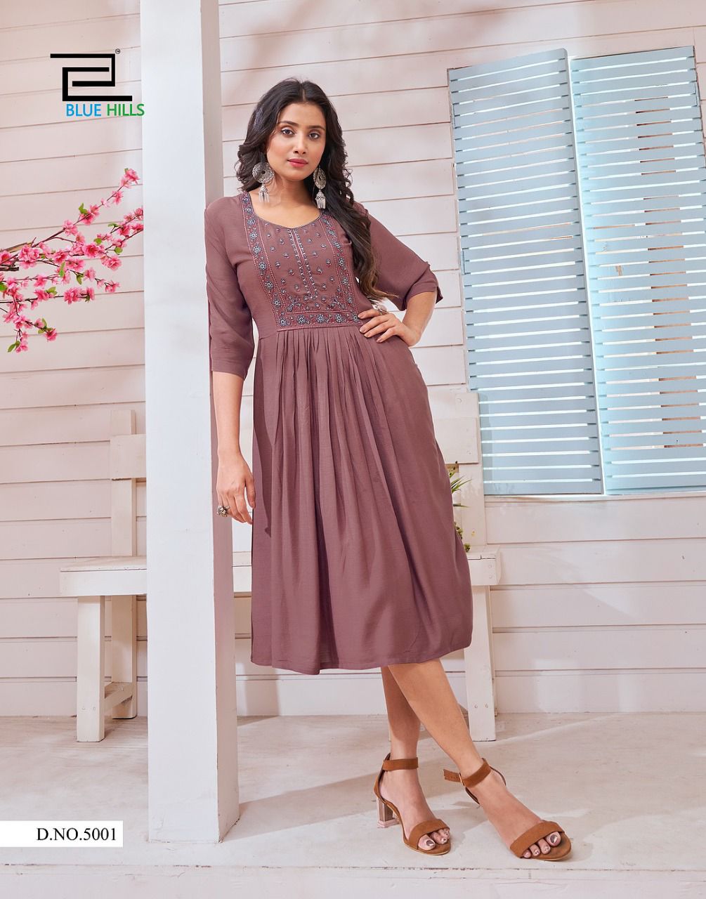 blue hills ice vol 3 rayon innovative style long kurti catalog