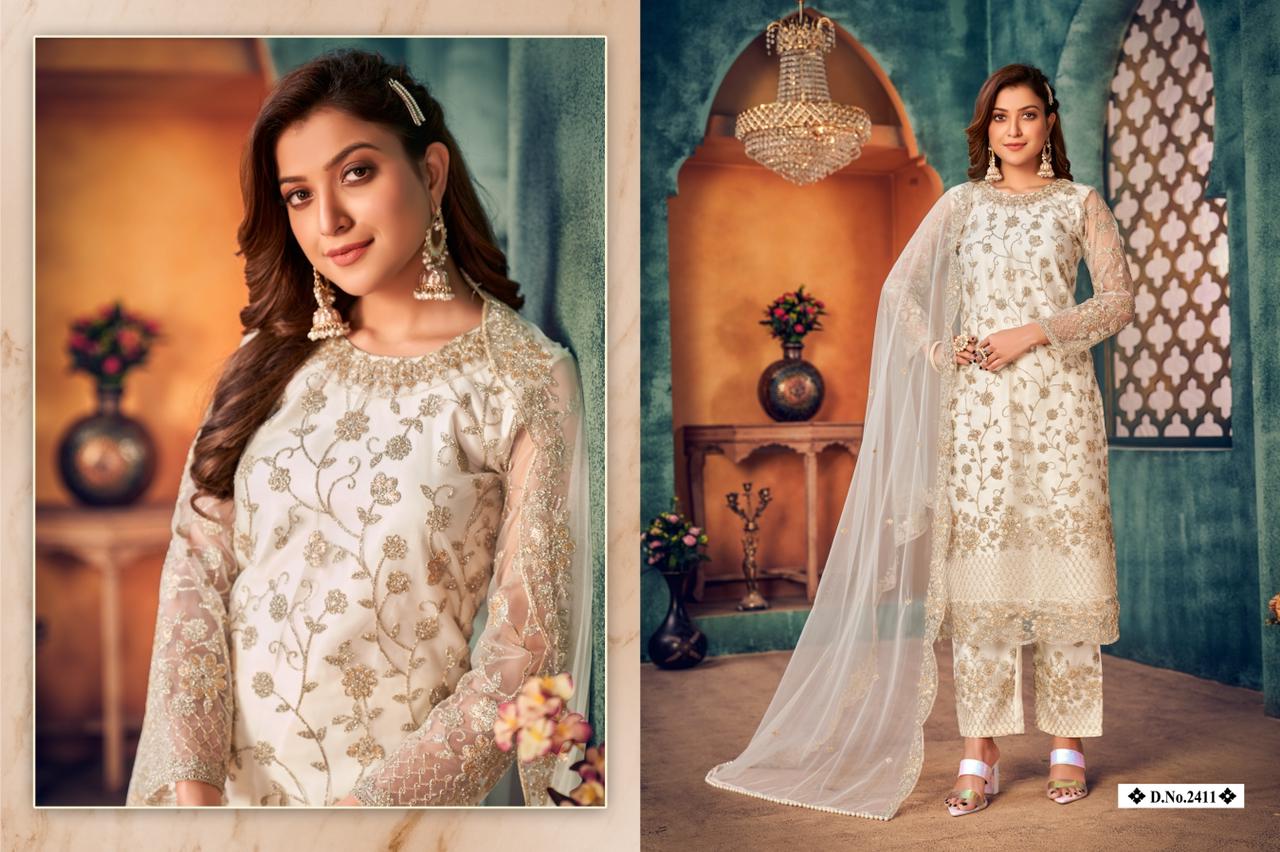 dani twisha vol 24 net gorgeous look salwar suit catalog