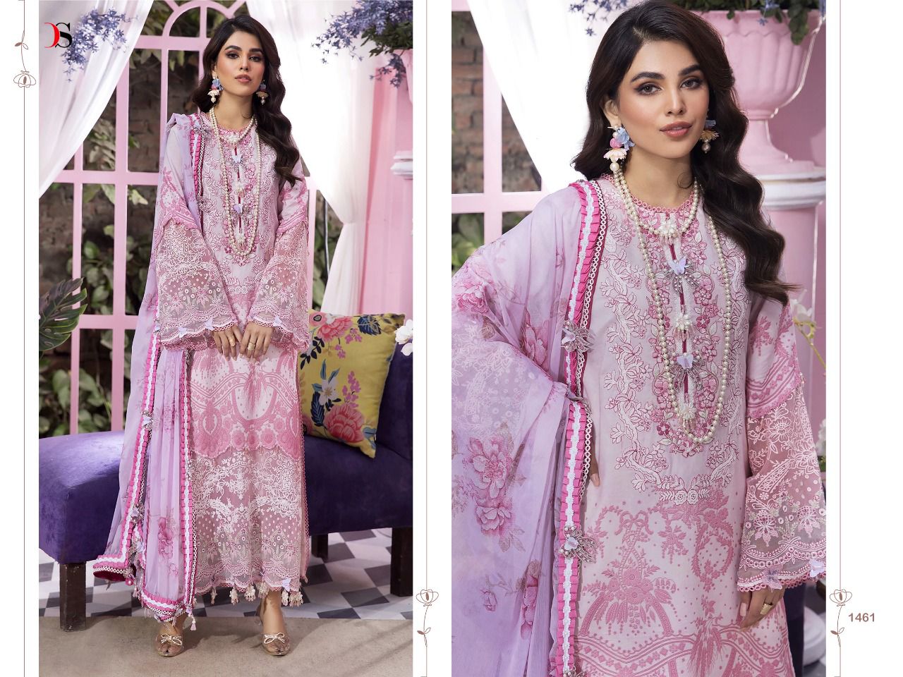 deepsy suit anaya 22 cotton attractive salwar suit chiffon dupatta catalog