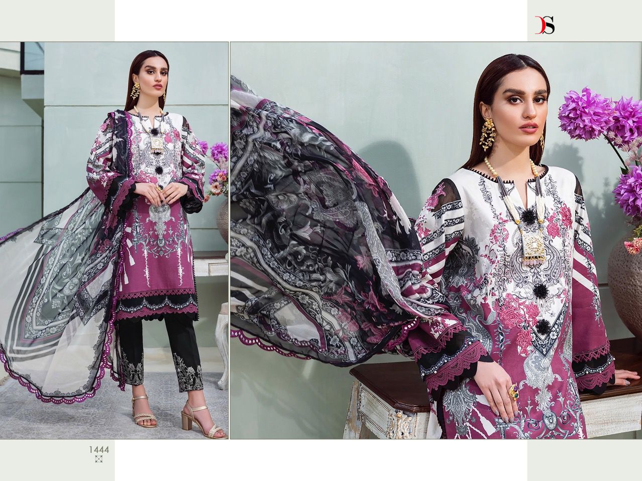 deepsy suit Bliss lawn 22 cotton exclusive print and look salwar suit with cotton mal mal dupatta catalog