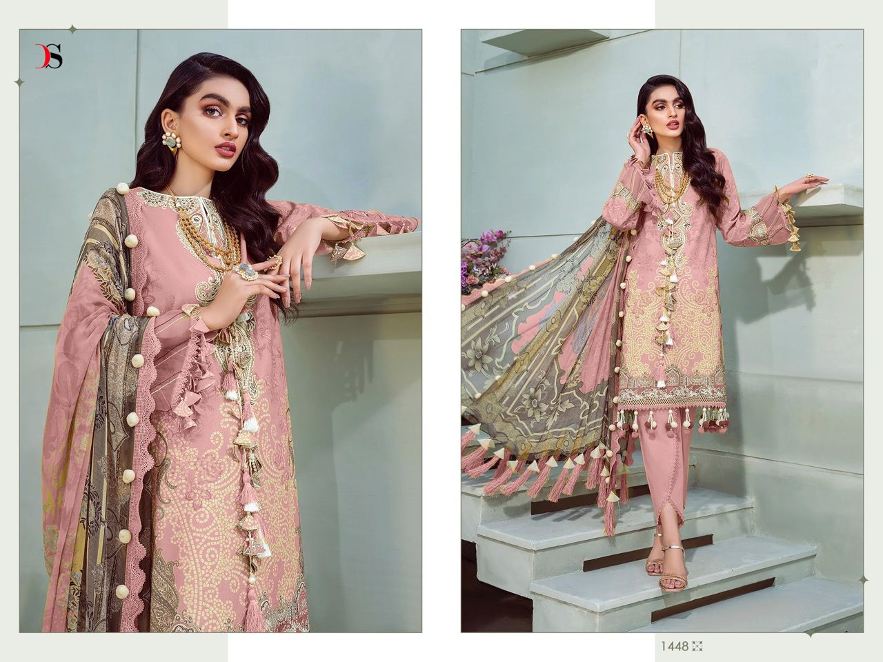 deepsy suit Bliss lawn 22 cotton exclusive print and look salwar suit with cotton mal mal dupatta catalog