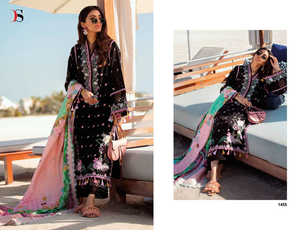 deepsy suit farah talib aziz lawn 22 cotton decent look salwar suit catalog