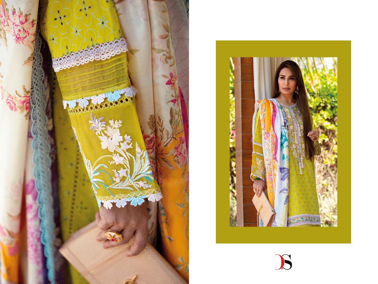 deepsy suit farah talib aziz lawn 22 cotton decent look salwar suit catalog