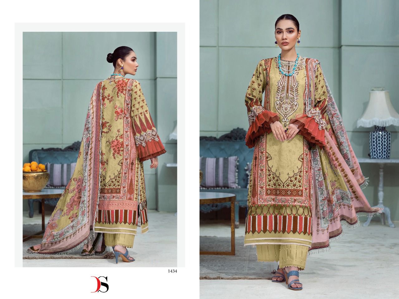 deepsy suit Firodus 22 3 cotton exclusive look salwar suit catalog with cotton dupatta