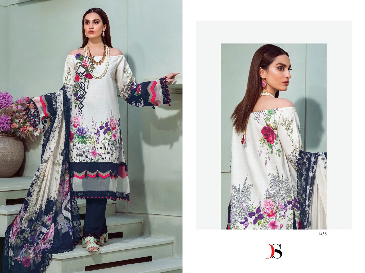 deepsy suit Firodus 22 3 cotton exclusive look salwar suit catalog with cotton dupatta