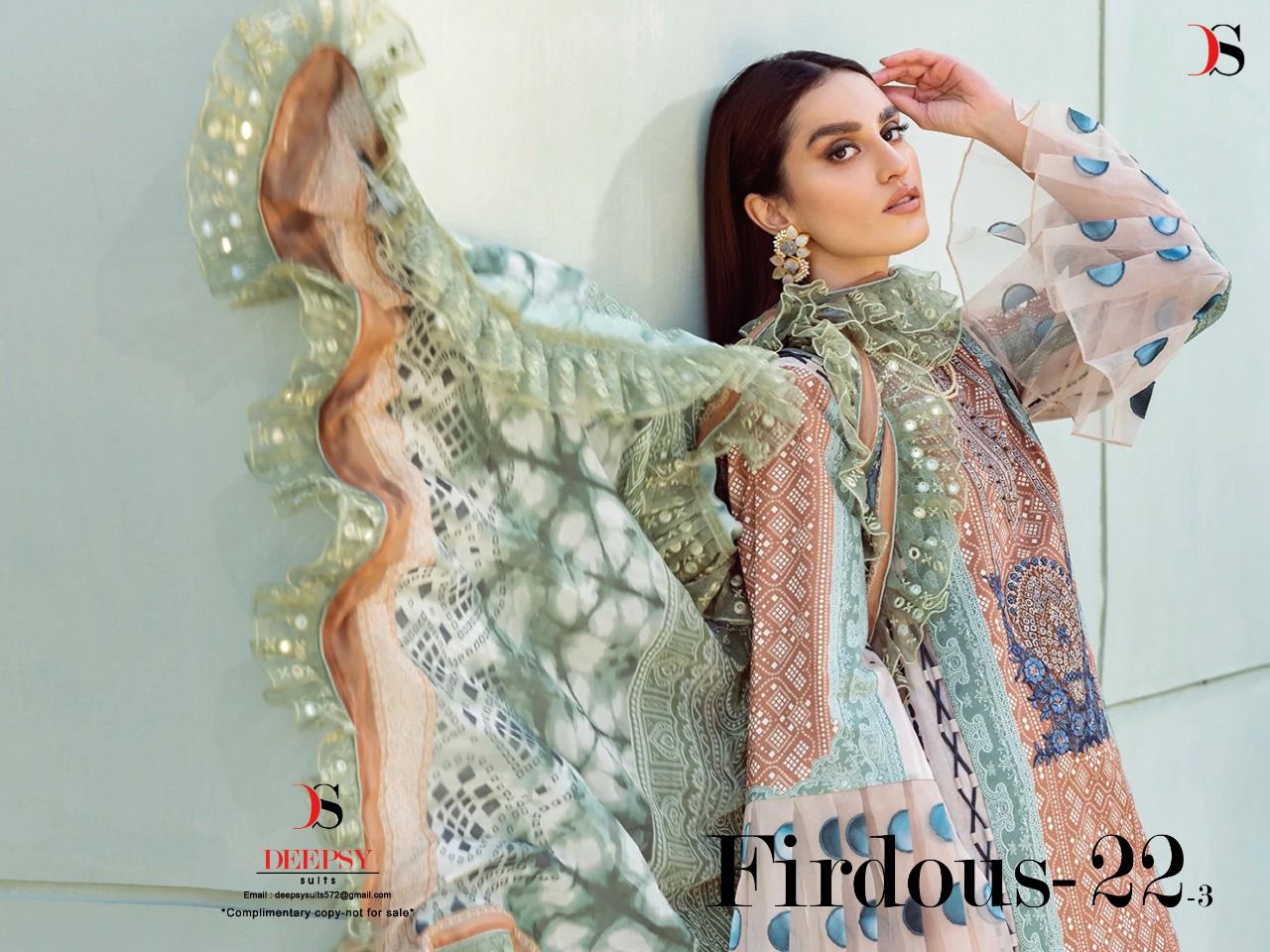 deepsy suit Firodus 22 3 cotton exclusive look salwar suit catalog with cotton dupatta