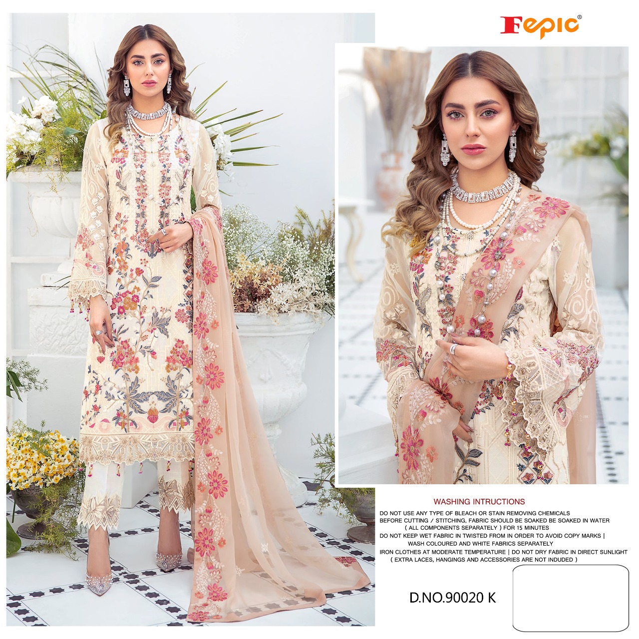 FEPIC Rosemeen 90020 K Salwar Kameez Georgette Singles