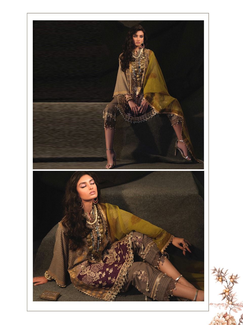 fepic rosemeen sana safinaz luxury light cotton regal look salwar suit catalog