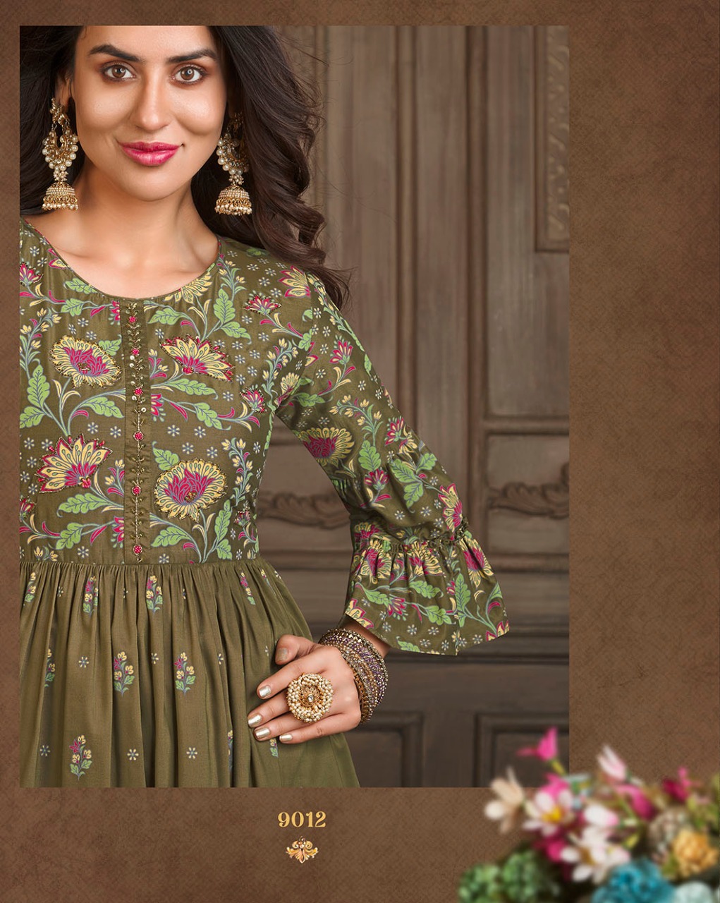 lily and lali elegant prints muslin elegant look top with Gharara and sharara dupatta catalog