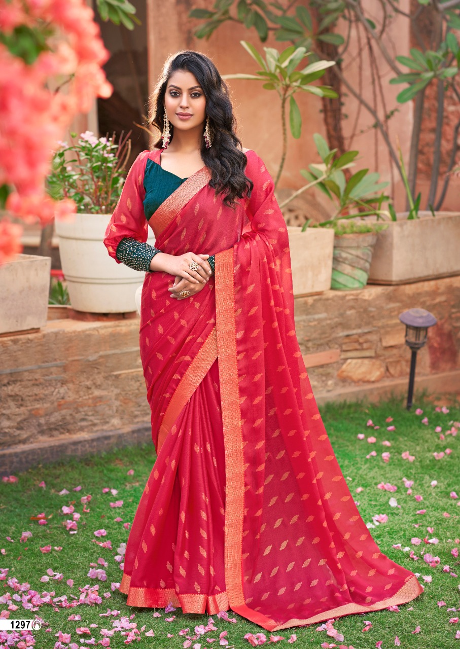 lt kashvi creation kaira moss innovative print saree catalog