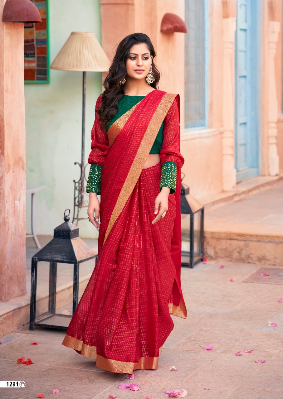 lt kashvi creation kaira moss innovative print saree catalog