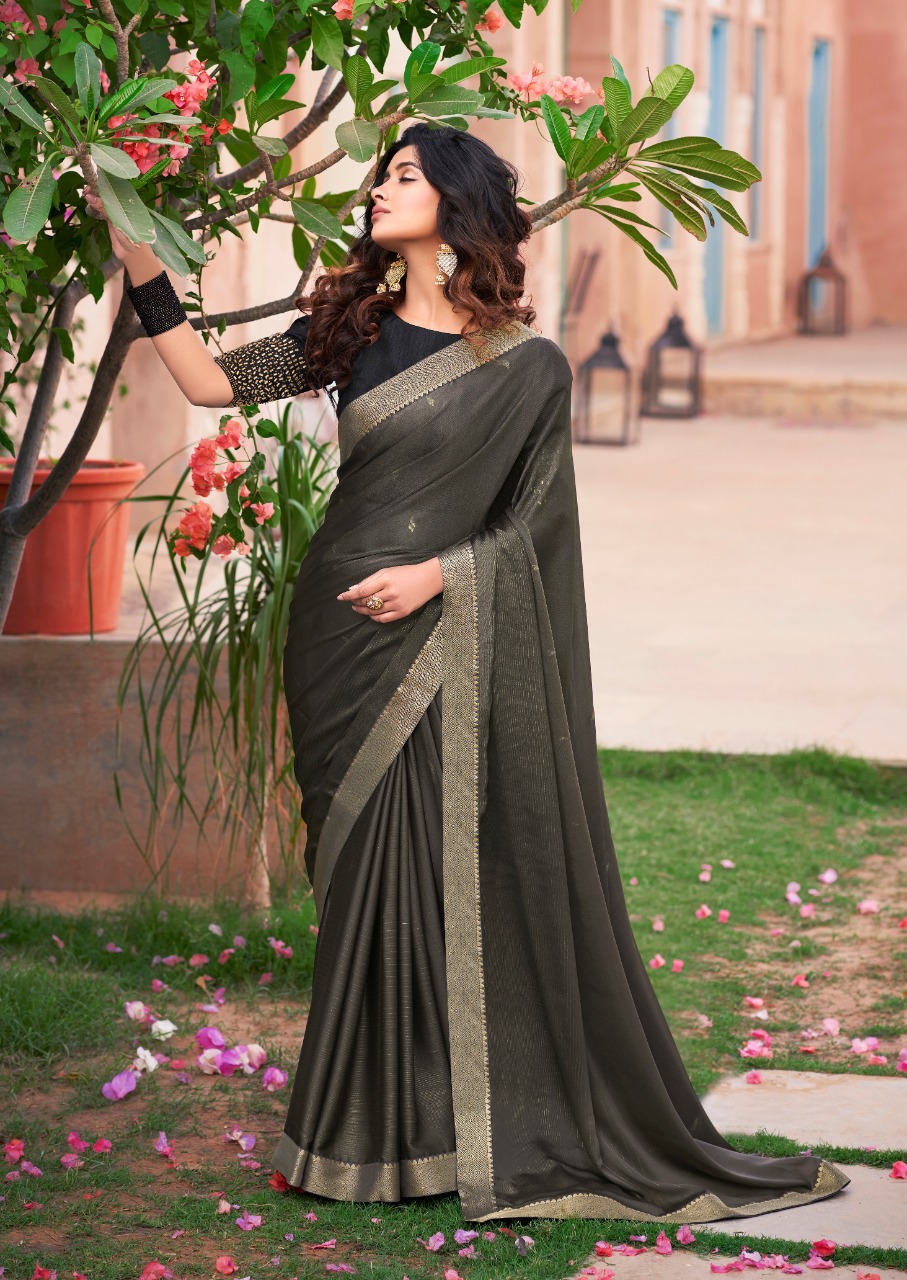 lt kashvi creation kaira moss innovative print saree catalog