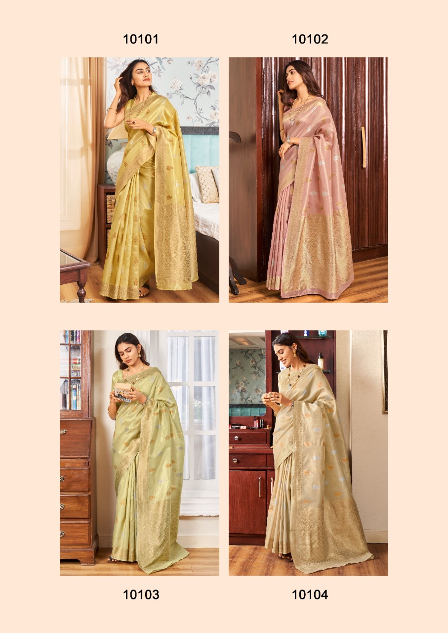 lt revanta creation meraki silk regal look saree catalog