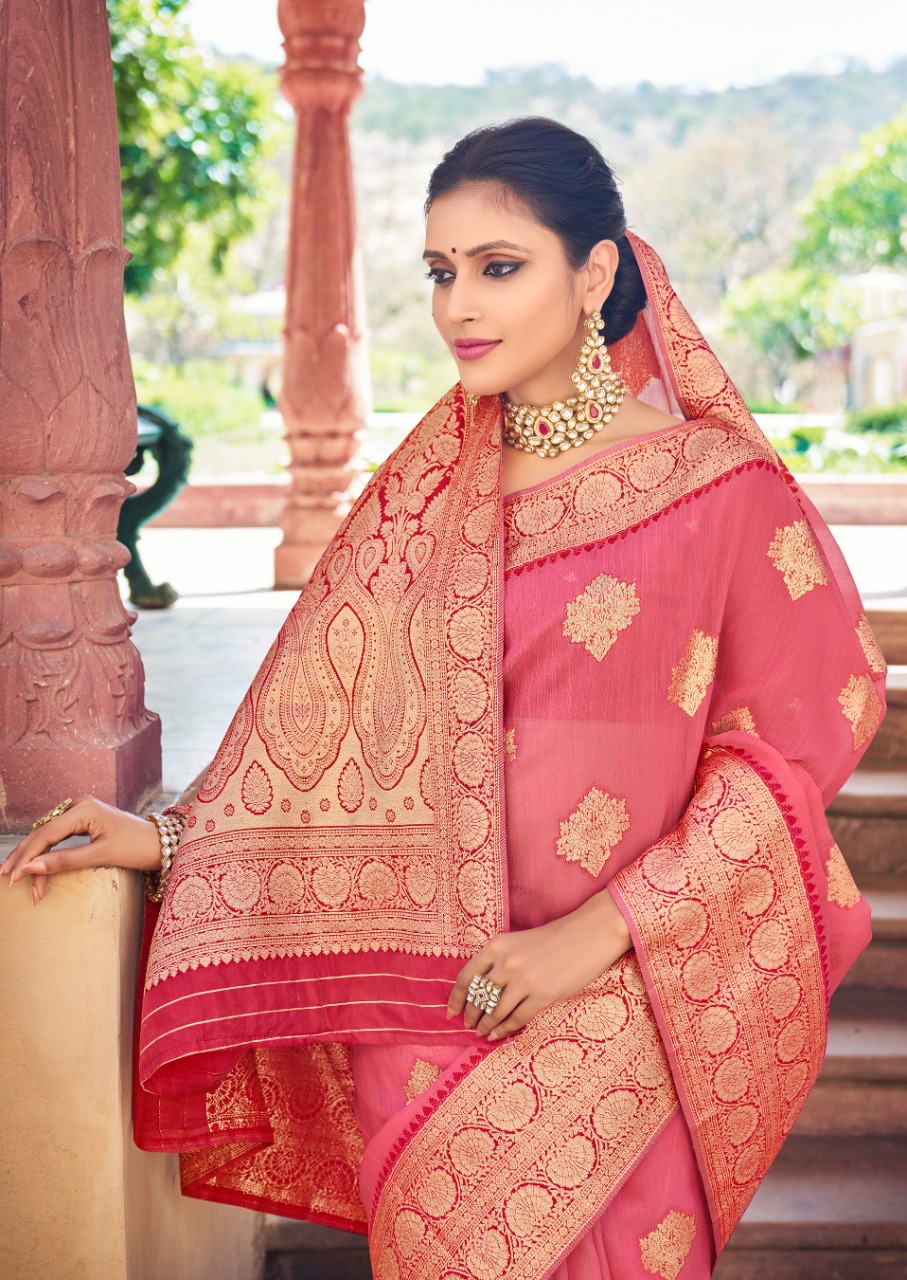 lt revanta creation noor Weaving Silk innovative look saree catalog