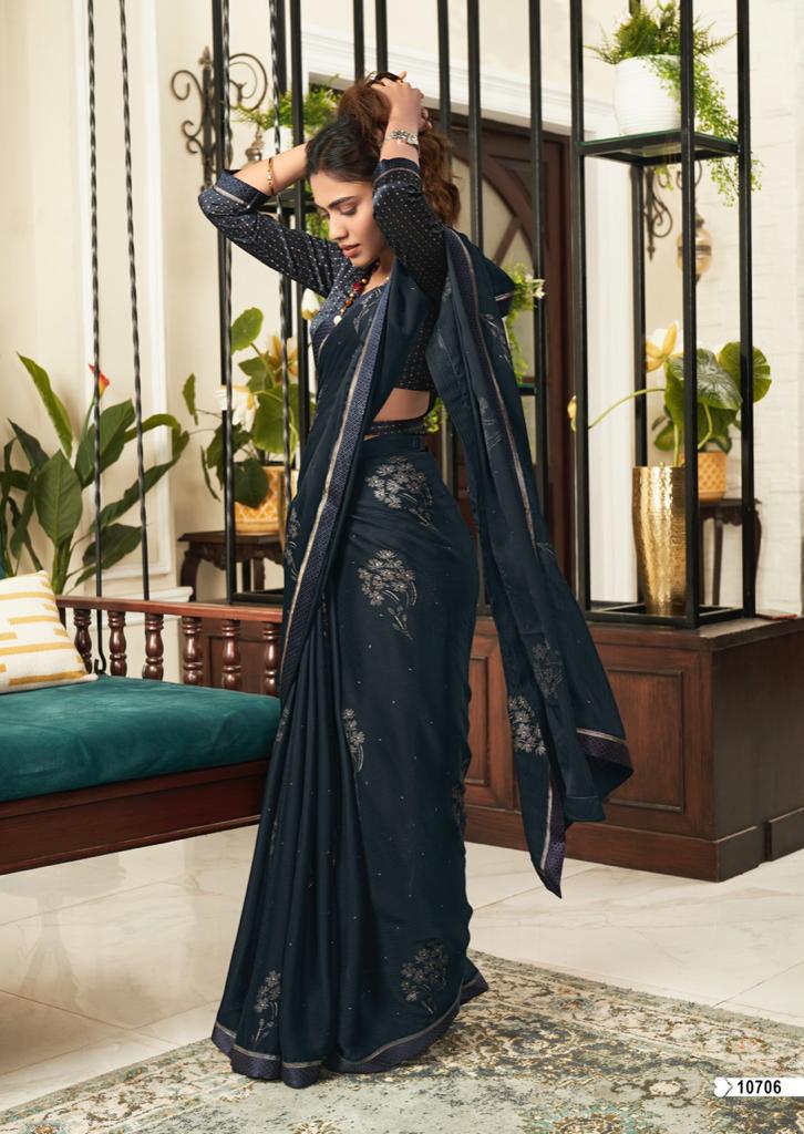 lt saree grace moss chiffon graceful print saree catalog