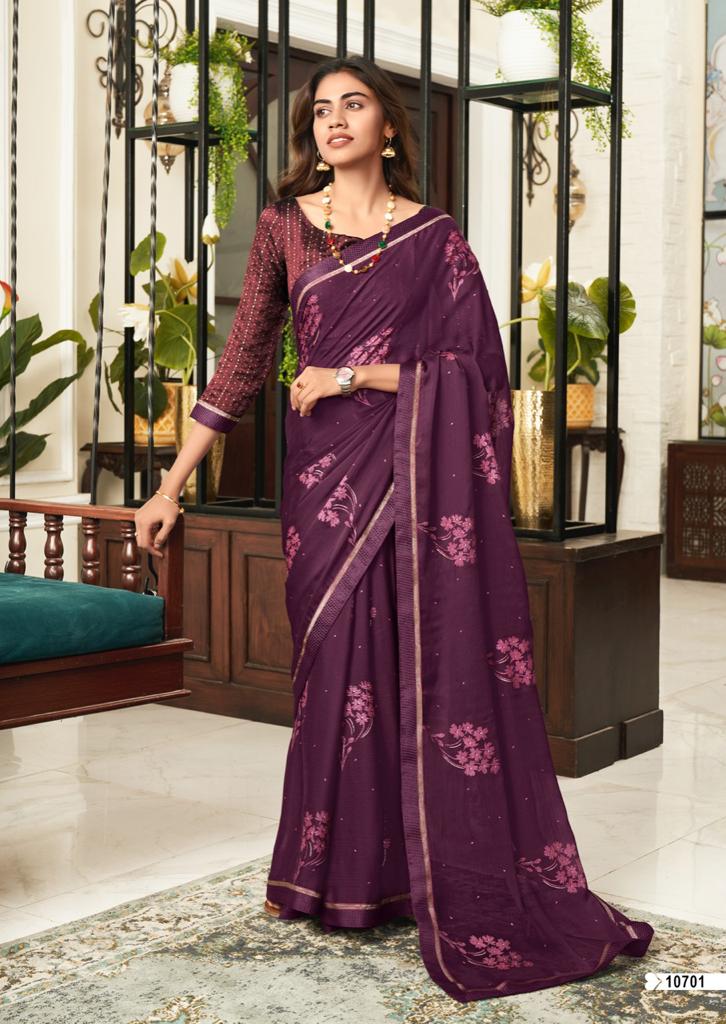 lt saree grace moss chiffon graceful print saree catalog