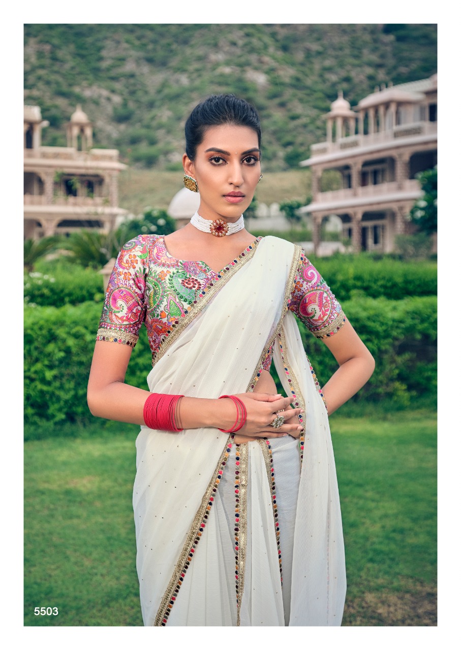 lt saree gunjan chiffon graceful look saree catalog