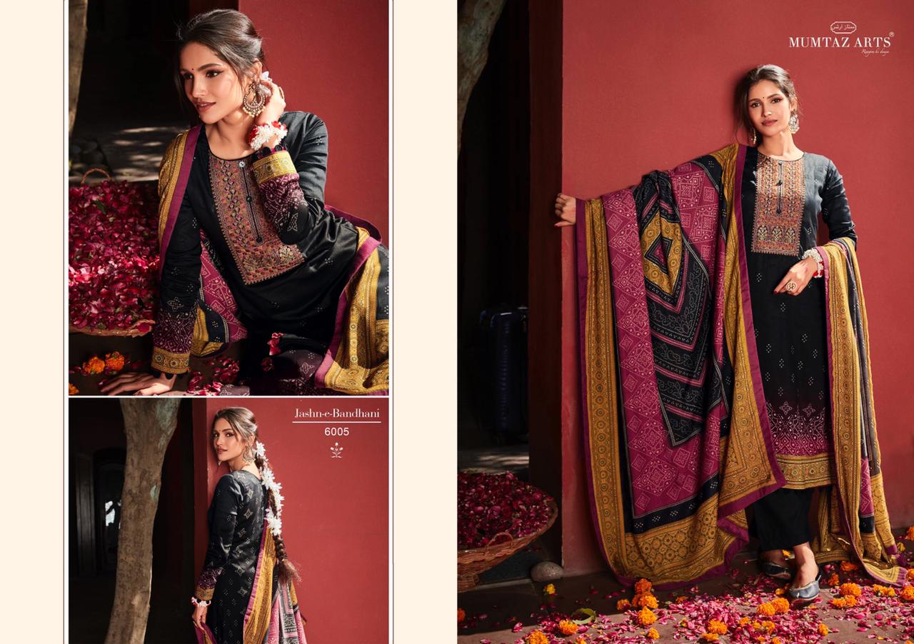 mumtaz art jash e banhani vol 2 satin exclusive print salwar suit catalog