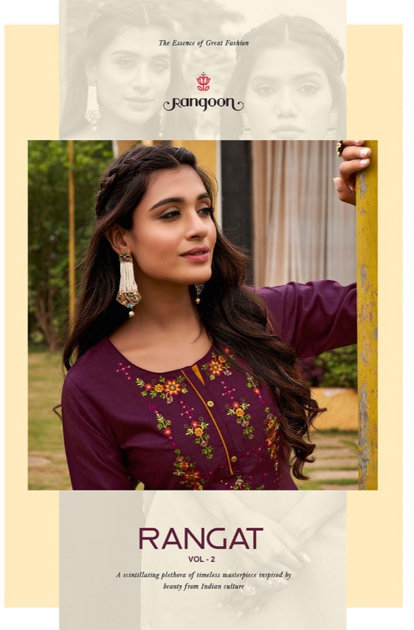 rangoon kessi pangat vol 2 cotton attractive kurti catalog