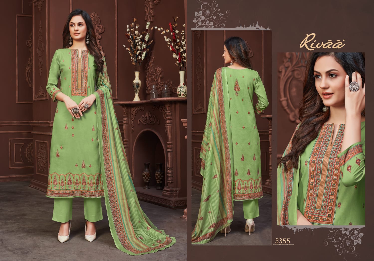 rivaa Bemitex aarzoo cotton astonising look salwar suit catalog