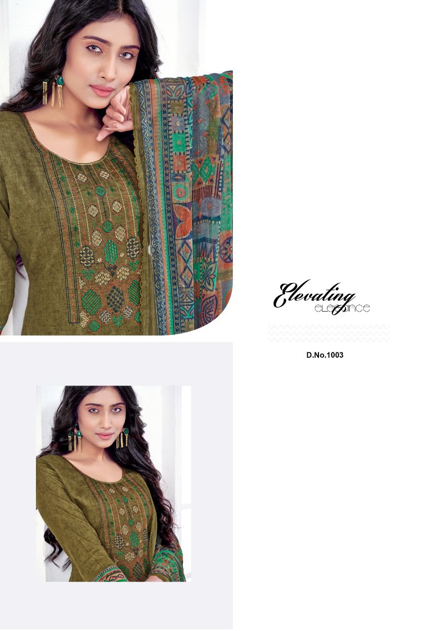 roli moli creation manjari cotton elegant salwar suit catalog