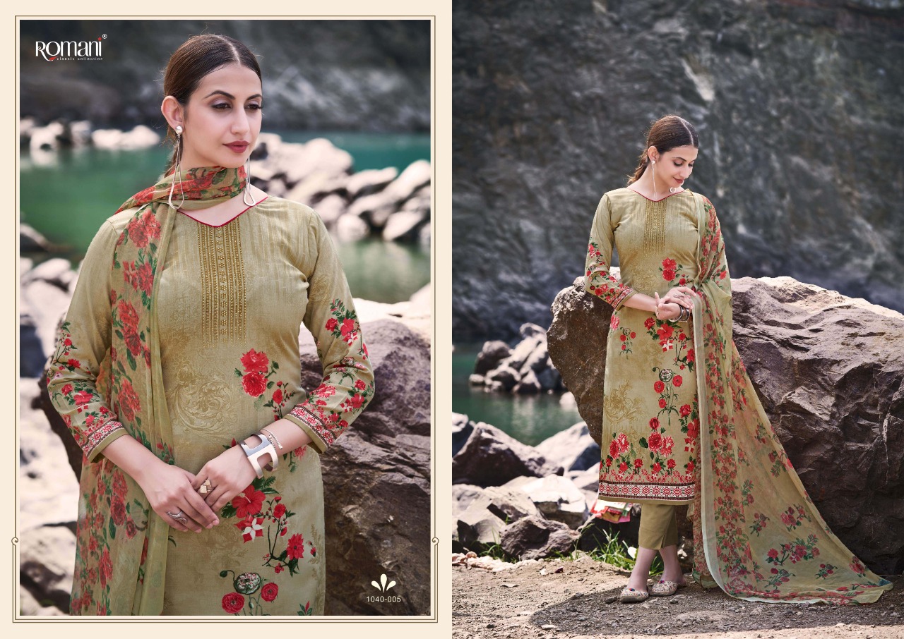 romani kiara cotton gorgeous look salwar suit catalog