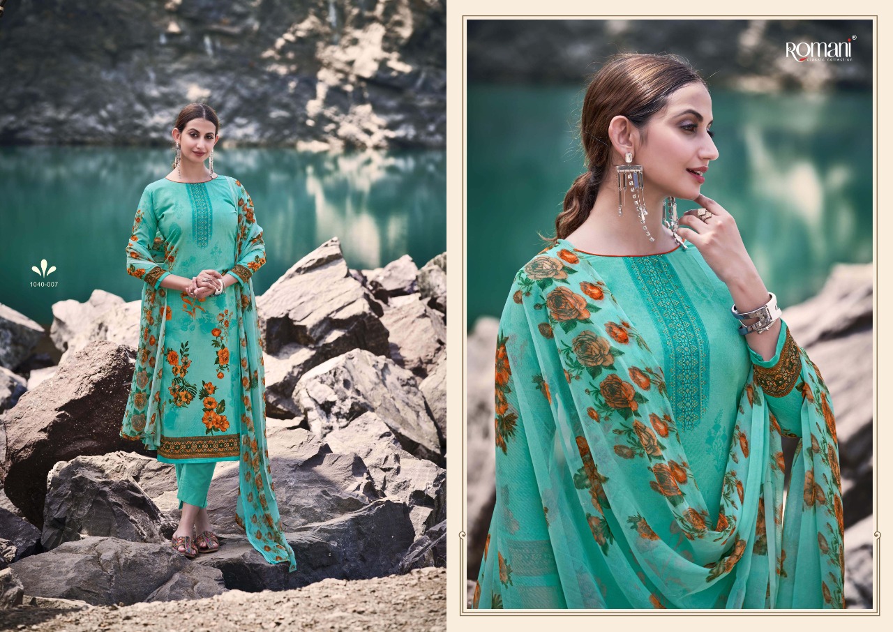 romani kiara cotton gorgeous look salwar suit catalog