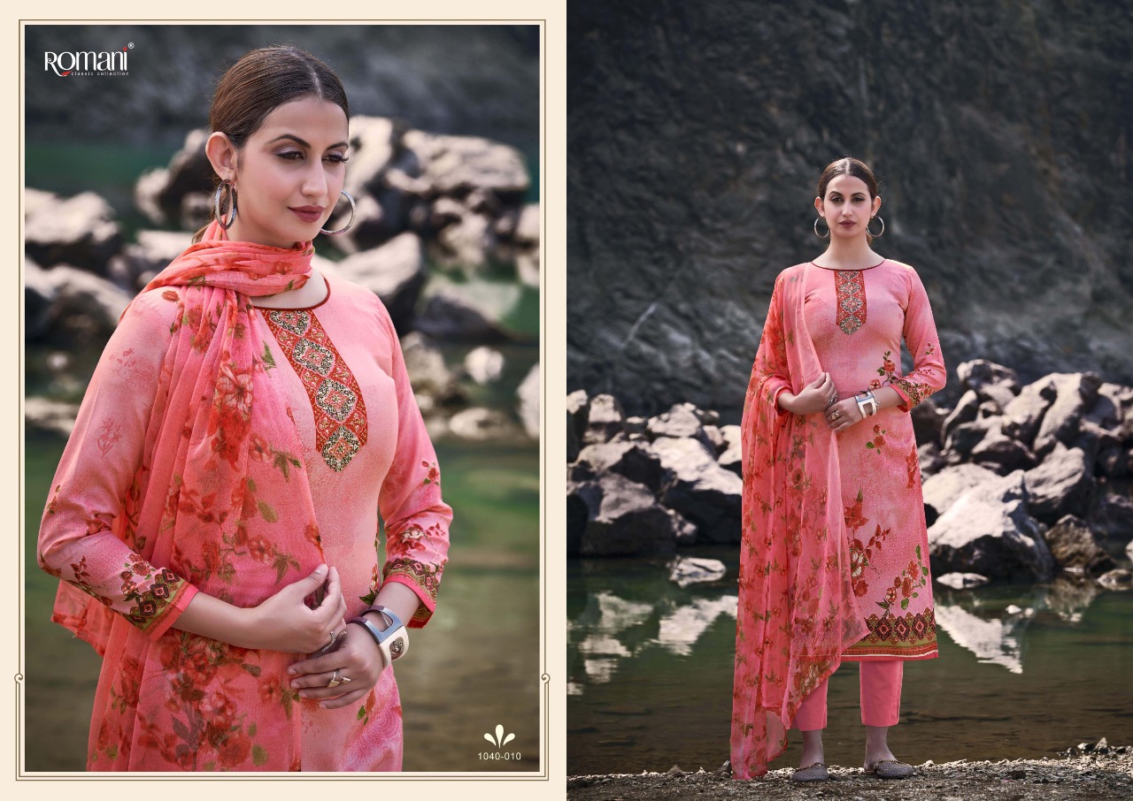 romani kiara cotton gorgeous look salwar suit catalog