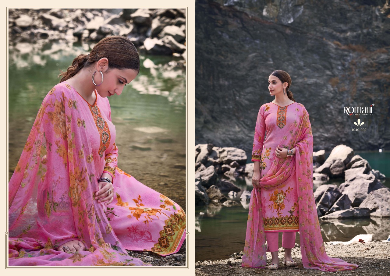 romani kiara cotton gorgeous look salwar suit catalog