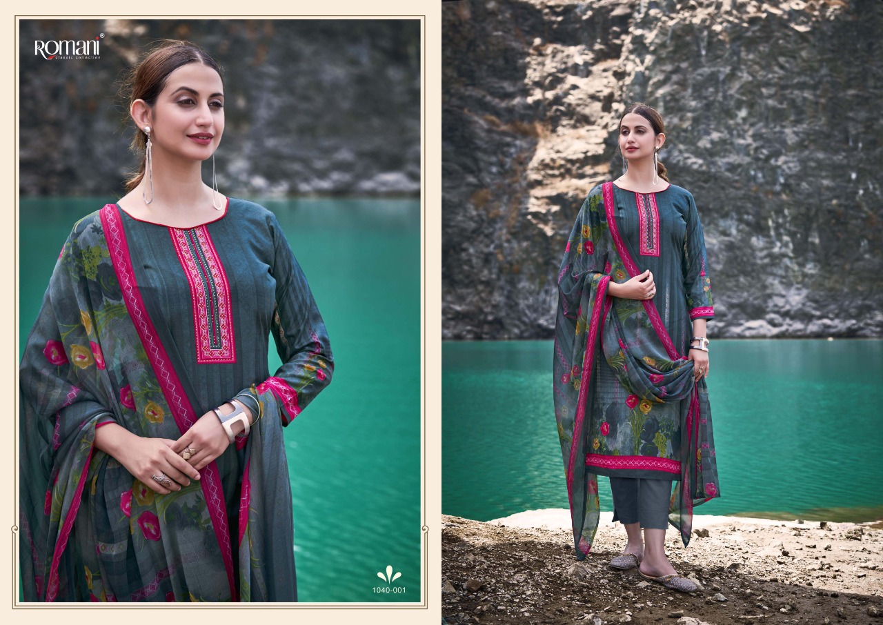 romani kiara cotton gorgeous look salwar suit catalog