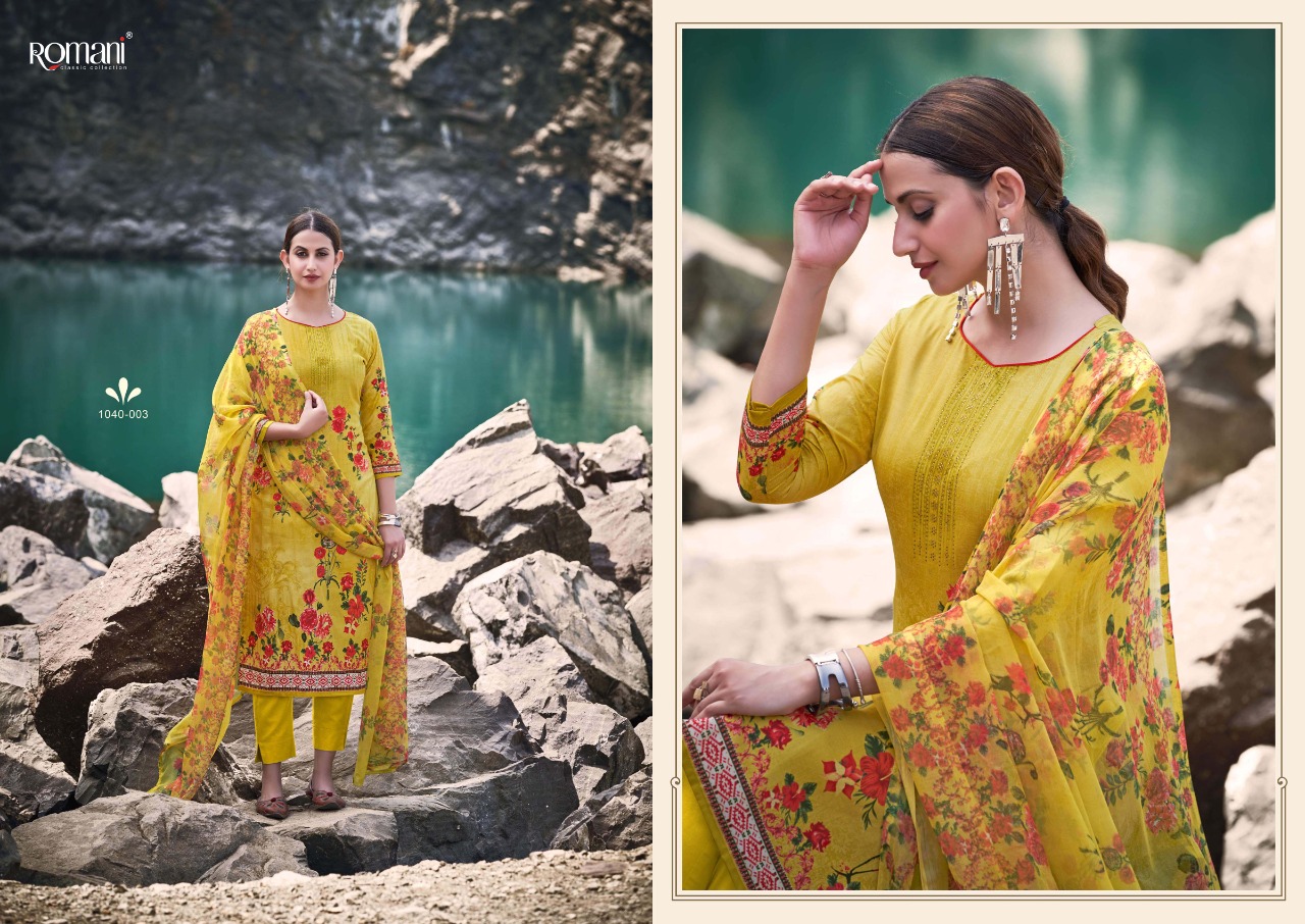 romani kiara cotton gorgeous look salwar suit catalog