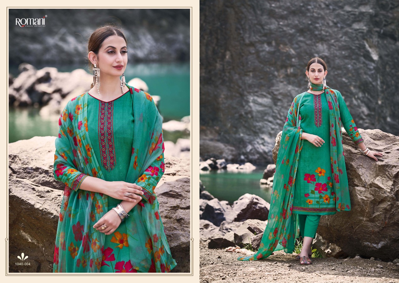 romani kiara cotton gorgeous look salwar suit catalog