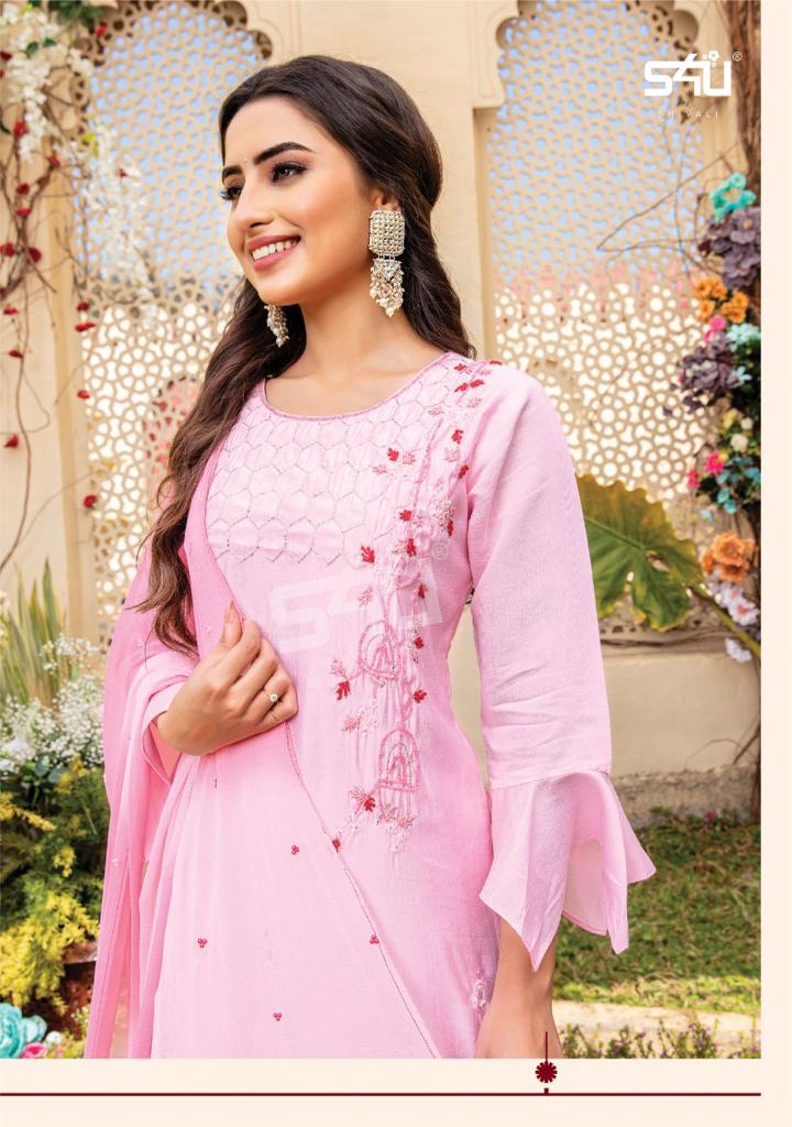 S4u shivali noor fancy gorgeous look kurta with dupatta catalog