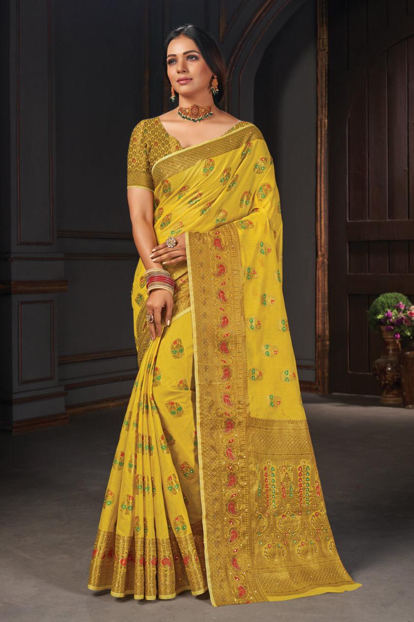 sangam print sahikala cotton attractive saree catalog