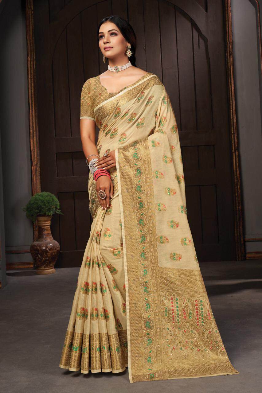 sangam print sahikala cotton attractive saree catalog