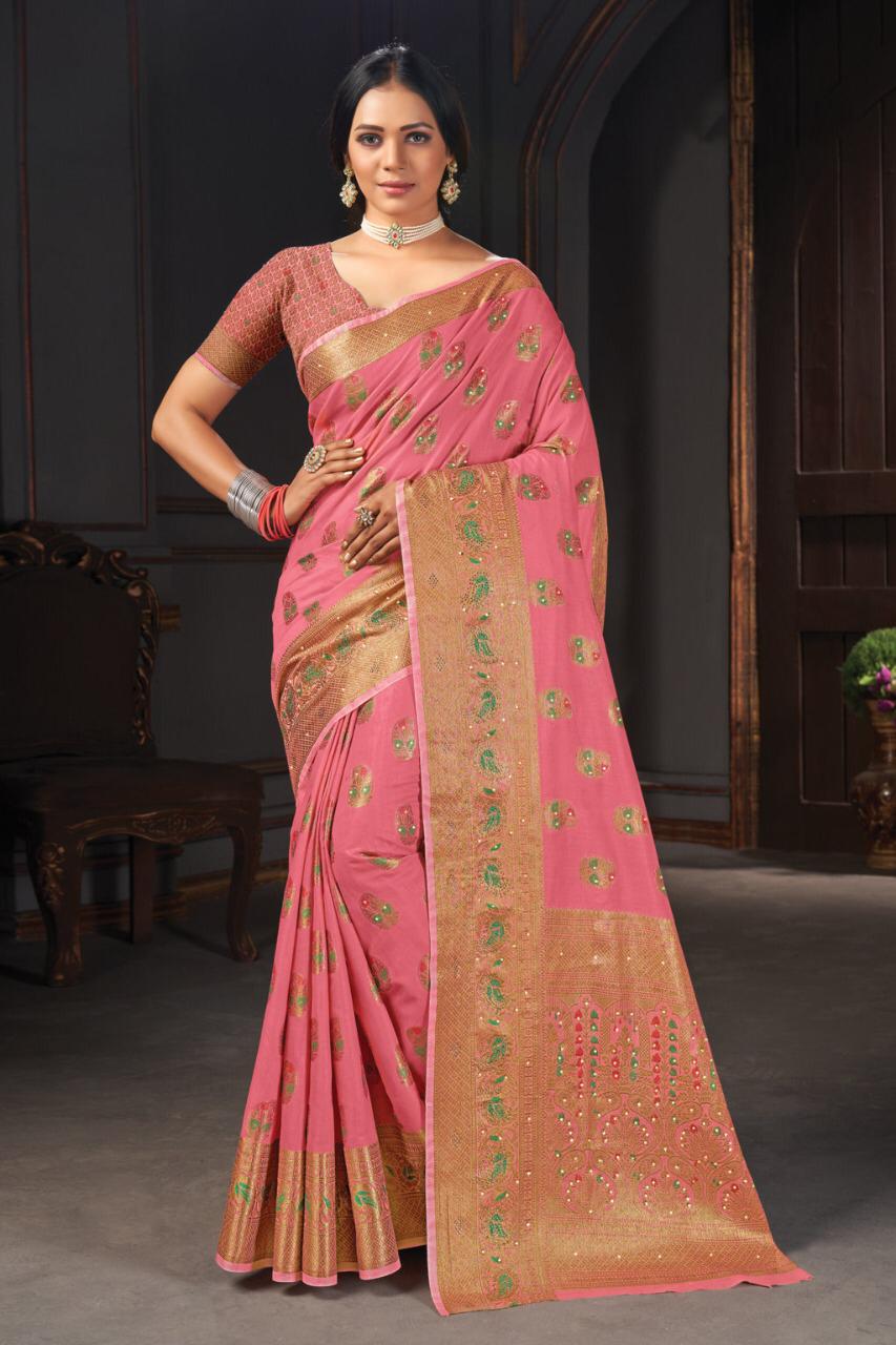 sangam print sahikala cotton attractive saree catalog