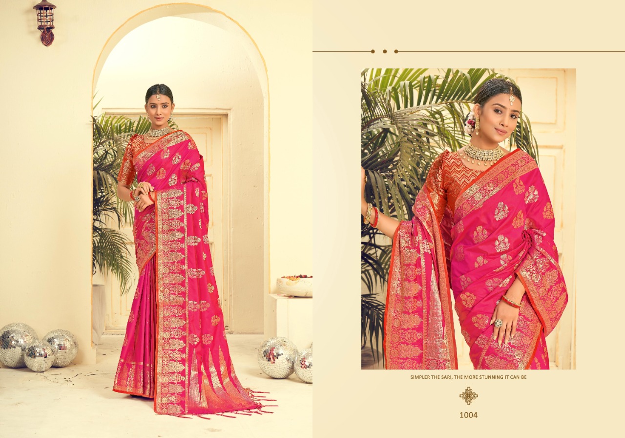 saroj saree Nallini Vol 3 silk innovative look saree catalog