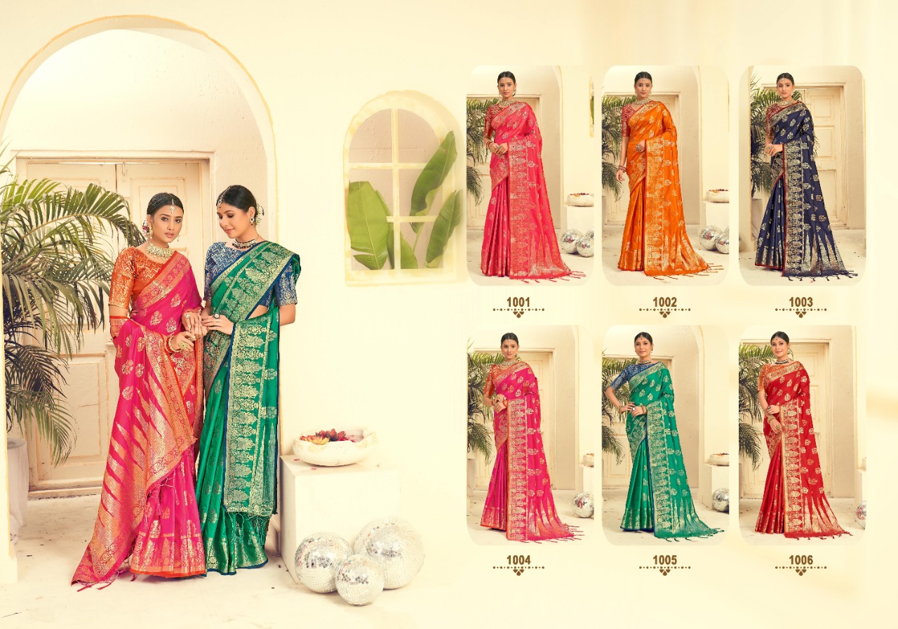 saroj saree Nallini Vol 3 silk innovative look saree catalog