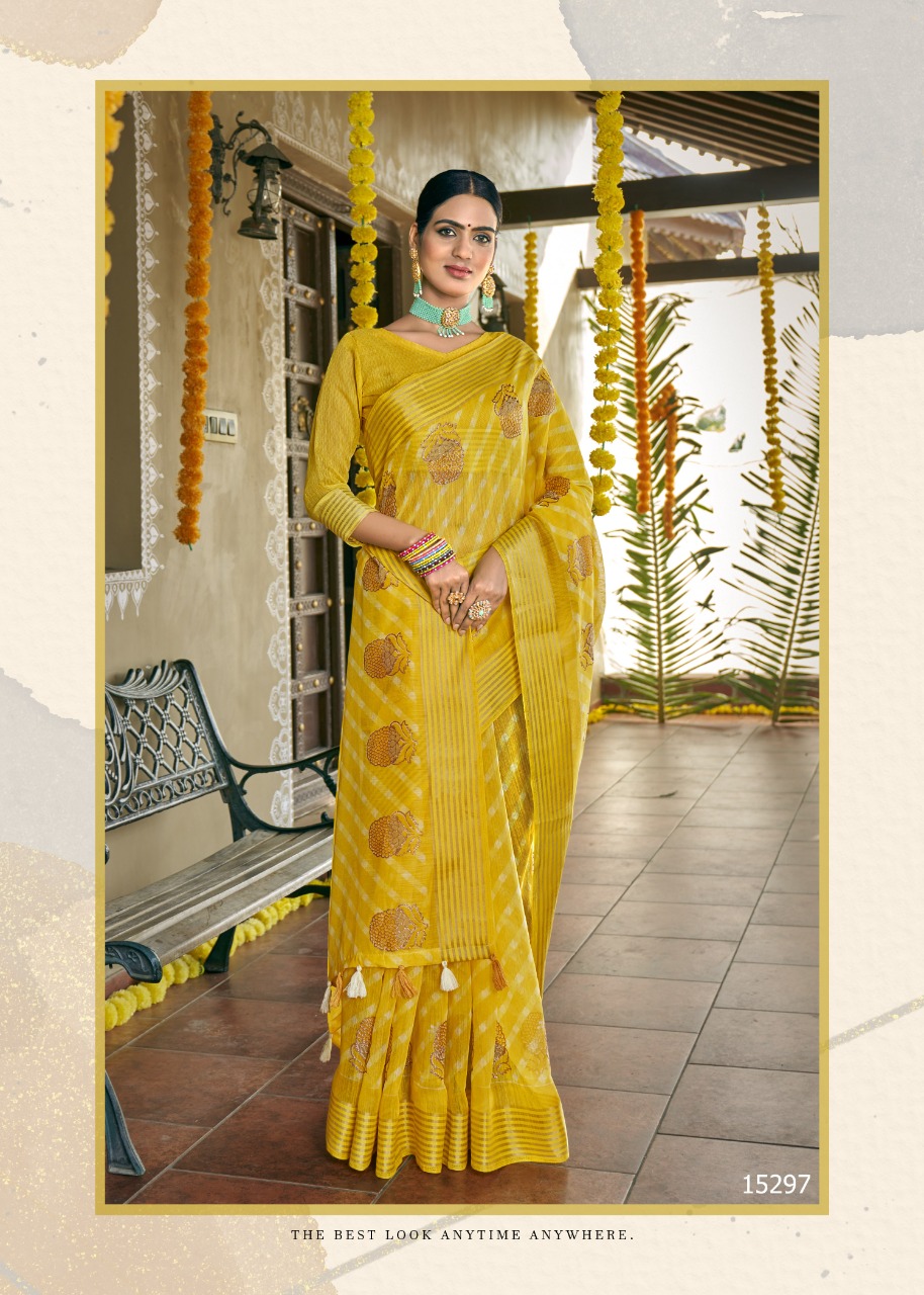 triveni saree aadarshini cotton elegant saree catalog