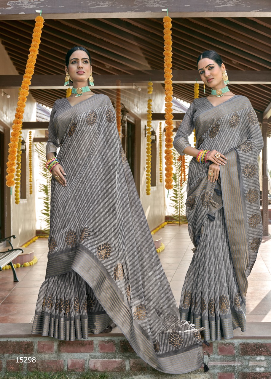 triveni saree aadarshini cotton elegant saree catalog