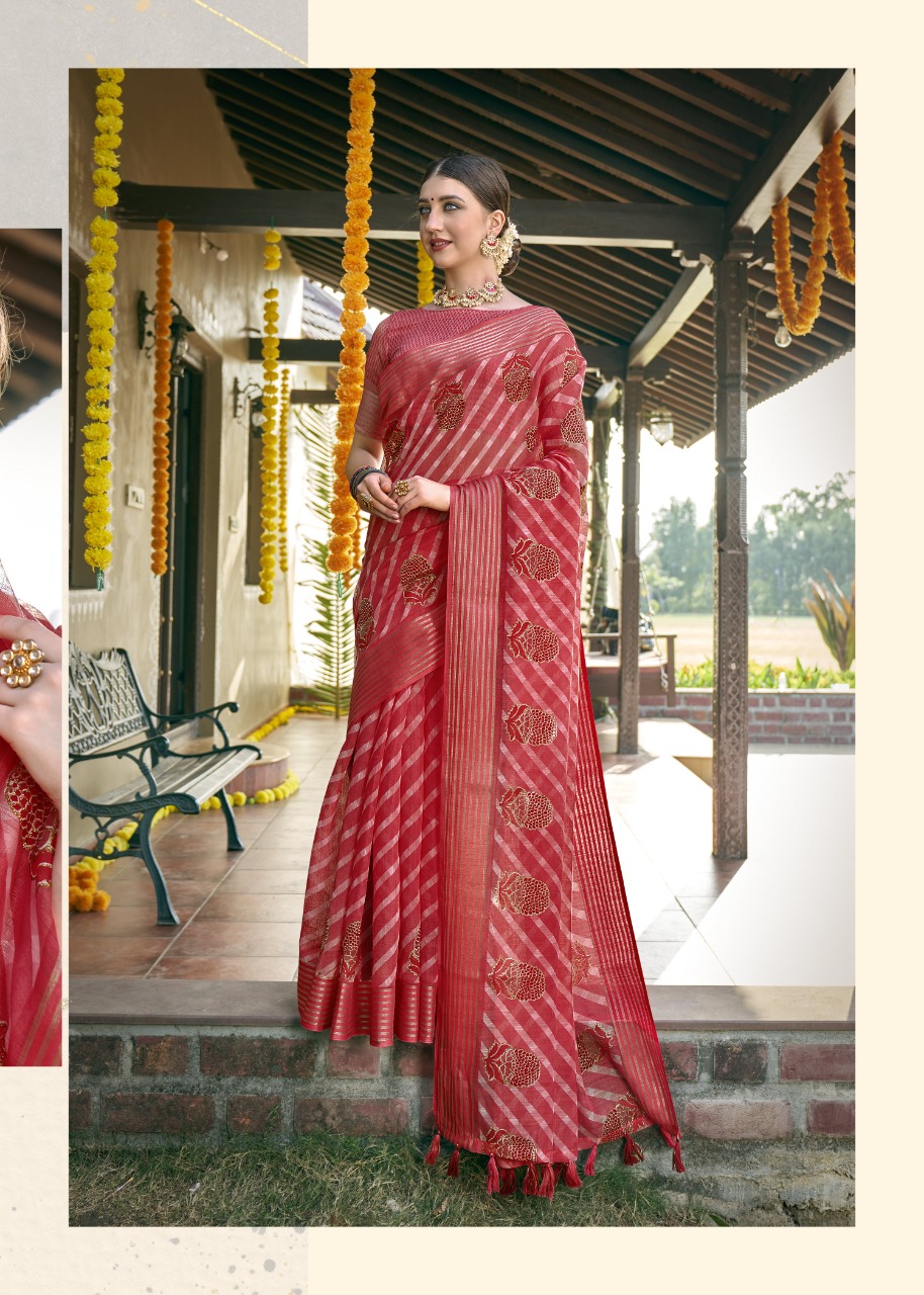 triveni saree aadarshini cotton elegant saree catalog