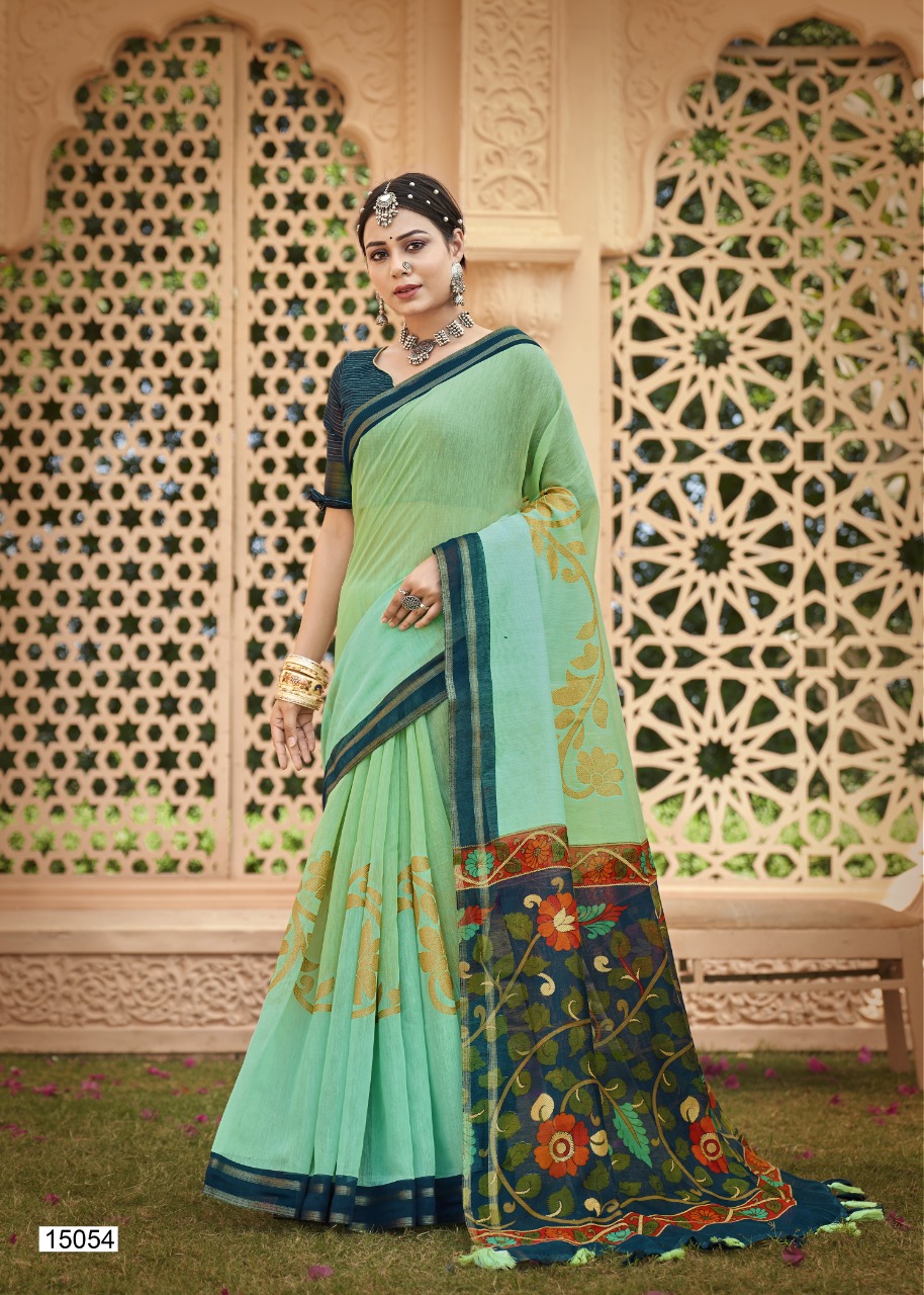 triveni saree kanyashi cotton catchy look saree catalog