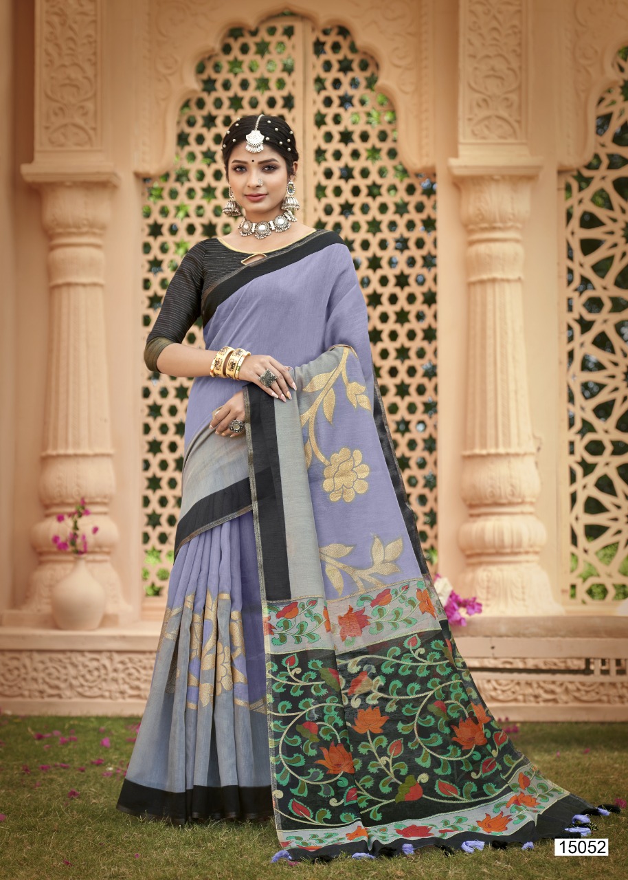 triveni saree kanyashi cotton catchy look saree catalog