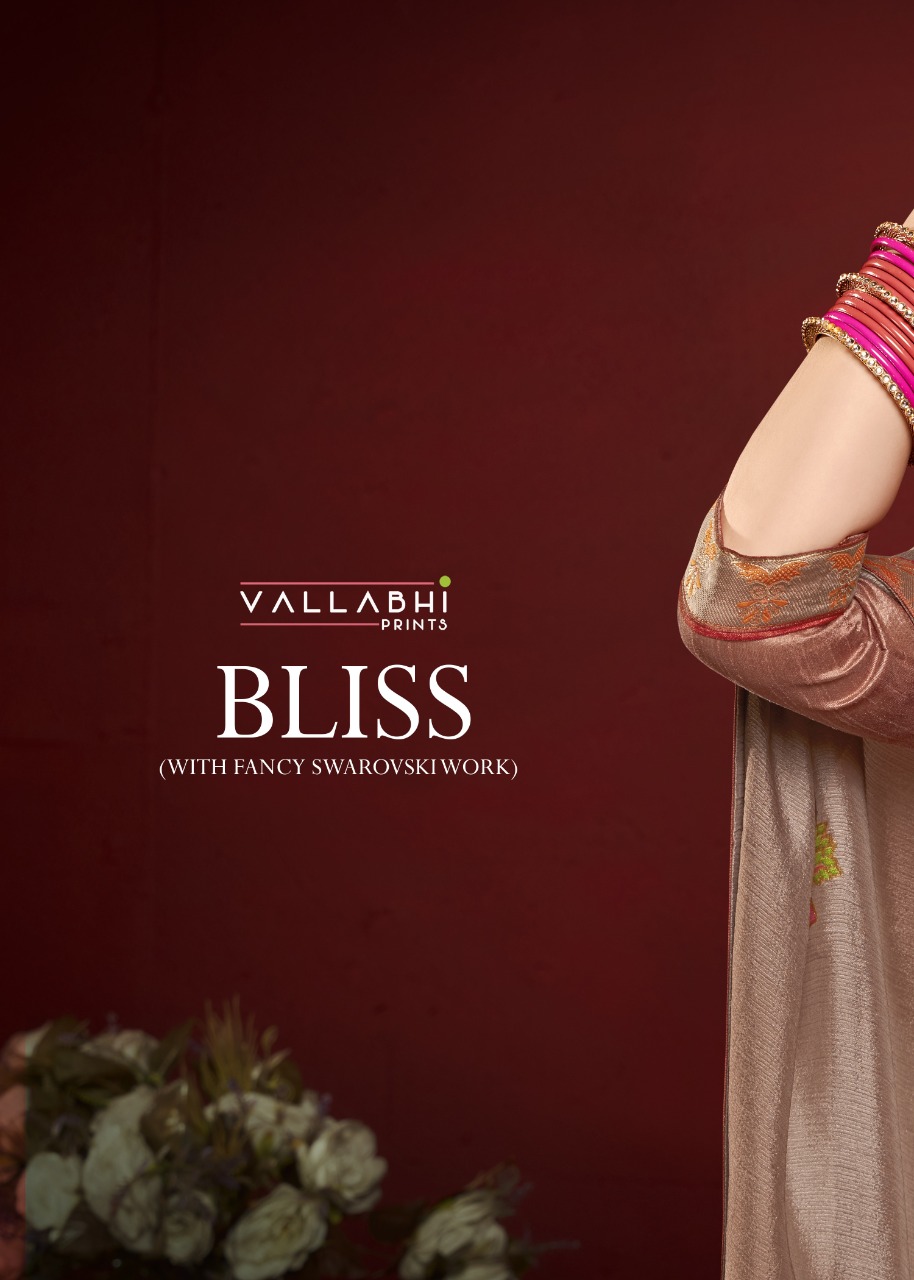 vallabhi print bliss moss chiffon new and modern style saree catalog