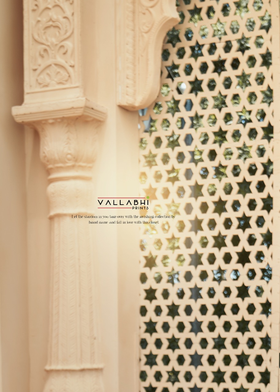 vallabhi print swans chiffon festive look saree catalog